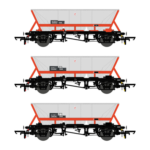 Accurascale 2561HAA-RR2 OO Gauge HAA HOP AB - Railfreight Red - Pack 2