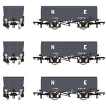 Accurascale 2822 OO Gauge DGM 11 (ex-P6) Hopper - LNER Grey - Triple Pack