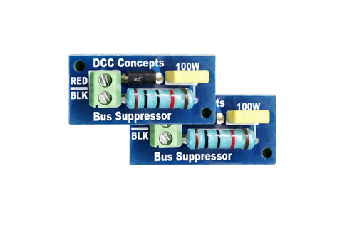 DCC Concepts DCC-BSS.2 Bus Spike Suppressors & Terminators (2 Pack)