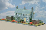 Wills CK21 OO Gauge Semi-Detached Stone Cottages Kit