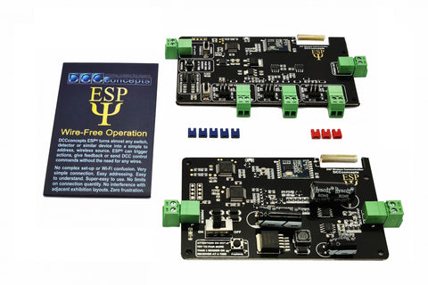 DCC Concepts DCC-ESP.Set ESP Starter Set- 3 Output DCC Transmitter & Wireless Receiver