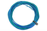 DCC Concepts DCW-32GBT Wire Decoder Stranded 6m (32g) Twin Green/Blue