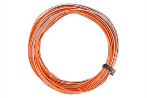 DCC Concepts DCW-32OGT Wire Decoder Stranded 6m (32g) Twin Orange/Grey