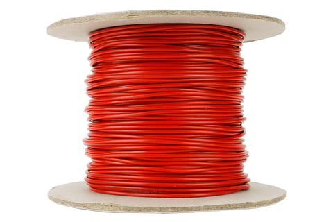 DCC Concepts DCW-DSRED50 Dropper Wire 50m 26x0.15 (17g) Red