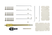 DCC Concepts DCW-TMP2 Cobalt Turnout Motor Installation Template Kit