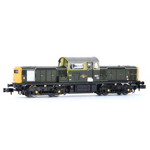 EFE Rail E84504 N Gauge Class 17 8601 BR Green (Full Yellow Ends)