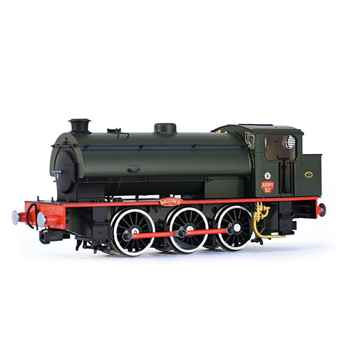 EFE Rail E85006 OO Gauge J94 Saddle Tank Army 92 'Waggoner' Army Green