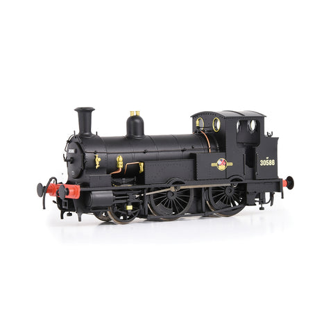 EFE Rail E85010 OO Gauge LSWR Beattie Well Tank with Square Splashers 30586 BR Black (L-Crest)