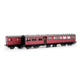EFE Rail E86001 OO Gauge LSWR 'Gate Stock' 2-Coach Set BR Crimson