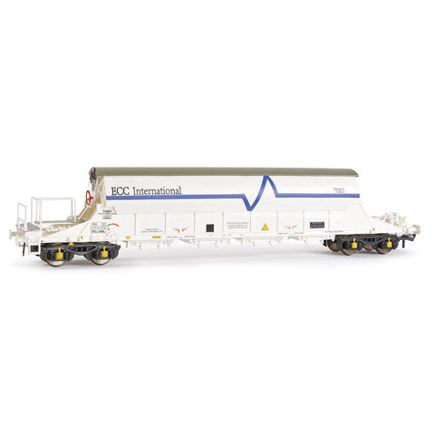 EFE Rail E87012 OO Gauge PBA Tiger Wagon TRL 11606 ECC International White