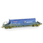 EFE Rail E87026 OO Gauge JIA Nacco Wagon Imerys Blue [W - light]