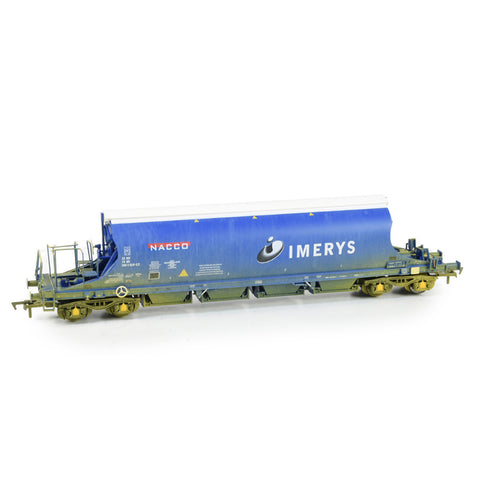 EFE Rail E87026 OO Gauge JIA Nacco Wagon Imerys Blue [W - light]