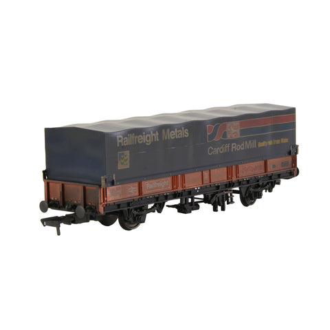 EFE Rail E87044 OO Gauge BR SEA Wagon BR Railfreight Red with Hood (Revised) [W]