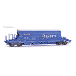 EFE Rail E87506 N Gauge JIA Nacco Wagon 33-70-0894-009-6 Imerys Blue [W - light]