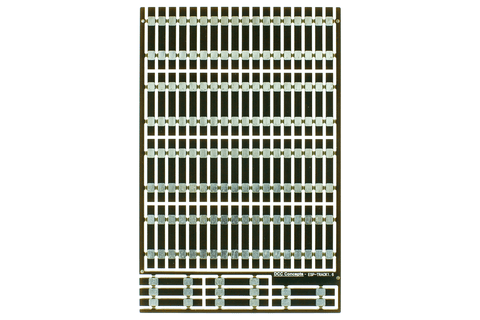 DCC Concepts ESP-TRACK1.6 OO/4mm Pre-Etched Sleepers 1.6mm Straight Track