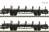 Fleischmann 823607 N Gauge DRB Rail Transportation Wagon Set (2) II