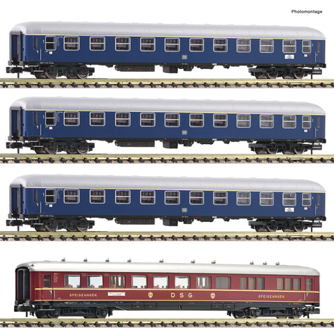Fleischmann 881910 N Gauge DB F-Train Hans Sachs Coach Set (4) III