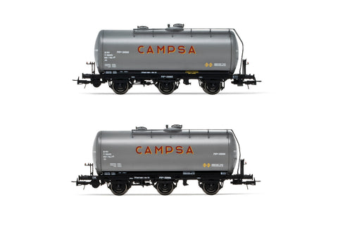 Electrotren HE6023 HO Gauge RENFE Campsa 3 Axle Tank Wagon Set (2) IV