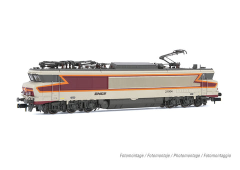 Arnold HN2586S N Gauge SNCF CC21004 Electric Locomotive Beton Grey IV (DCC-Sound)