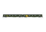 Arnold HN4425 N Gauge DBP Post-mrz Bogie Postal Van Set (2) IV