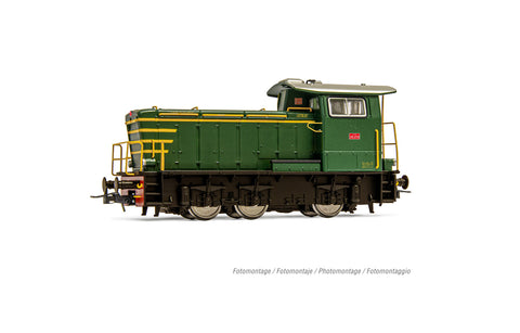 Rivarossi HR2931 HO Gauge FS D245 Diesel Locomotive Green/Yellow IV