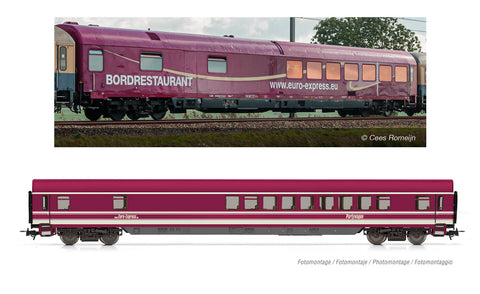 Rivarossi HR4350 HO Gauge Euro-Express Wgmh804/854 Coach Set (2) VI