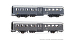 Rivarossi HR4370 HO Gauge FS Corbellini 1947 Historic Coach Set (2) V