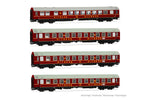 Rivarossi HR4379 HO Gauge DR Tourex Type B Coach Set (4) IV