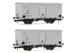 Rivarossi HR6563 HO Gauge FS lfms Silver UK Gauge Refrigerated Wagon Set (2) IV