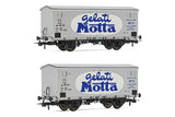 Rivarossi HR6564 HO Gauge FS Hgb Refrigerated Van Gelati Motta Silver III