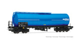 Rivarossi HR6572 HO Gauge FS Zaes Tank Wagon Ausiliare Blue IV