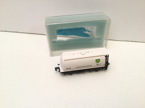 Peco NR-P50 N Gauge Tank Wagon BP White