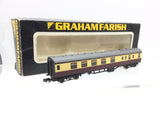 Graham Farish 0696 N Gauge BR Mar/Crm Mk1 Brake Coach W21021