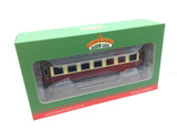 Bachmann 394-001 OO-9 Gauge Steel Bodied Third Bogie Coach Maroon & Cream