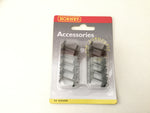 Hornby R8234 OO Gauge 14.1mm Diameter 4 Hole Disc Wheels (Pack 10)