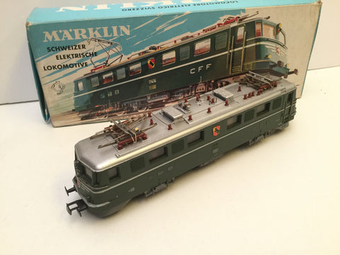Marklin 3050 HO/AC SBB BR Ae 6/6 11414 3 Rail