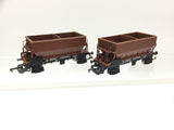 Lima 305637 OO Gauge PGA Hopper Brown x2