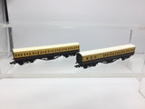 Graham Farish NR60W/NR61W N Gauge GWR Choc/Cream Suburban Coach x2