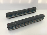 Bachmann 39-291A/39-301A OO Gauge Grey/Blue Pullman Coaches