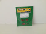 Springside DA2/10 OO Gauge GWR Head & Tail Lamps Red (Pk 10)
