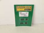 Springside DA4A/10 OO Gauge LMS Head & Tail Lamps Black (Pk 10)