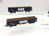 Dapol 4F-025-010 OO Gauge GB Railfreight MJA Bogie Box Wagons