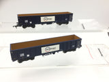 Dapol 4F-025-009 OO Gauge GB Railfreight MJA Bogie Box Wagons