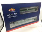 Bachmann 31-390 OO Gauge Class 414 2-HAP 2-Car EMU 6061 BR (SR) Green