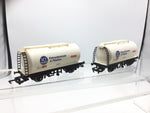 Hornby R148 OO Gauge TTA Tank Wagon ICI Petrochemicals x2