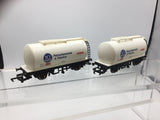 Hornby R148 OO Gauge TTA Tank Wagon ICI Petrochemicals x2