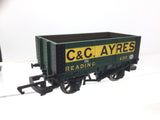 Hornby R6341 OO Gauge 6 Plank Wagon C&G Ayres