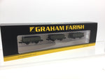 Graham Farish 377-069 N Gauge 5 Plank 3-Wagon Pack BR Grey (Early) [W]
