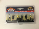 Bachmann 36-041 OO Gauge Police & Security Staff Figures