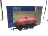 Dapol 4F-031-037 OO Gauge 6 Wheel Tank Wagon Pure New Milk